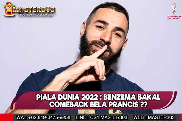 Benzema Comeback Bela Prancis